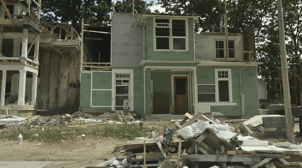 某市一小区业主集体维权，开发商被曝虚假宣传烂尾楼